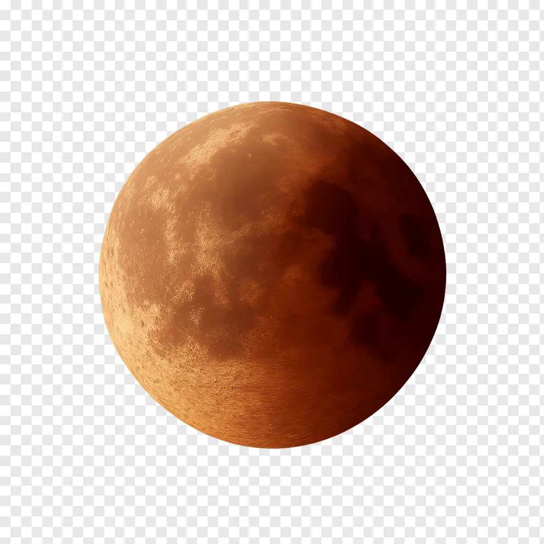 Partial Lunar Eclipse Transparent PNG Image For Download