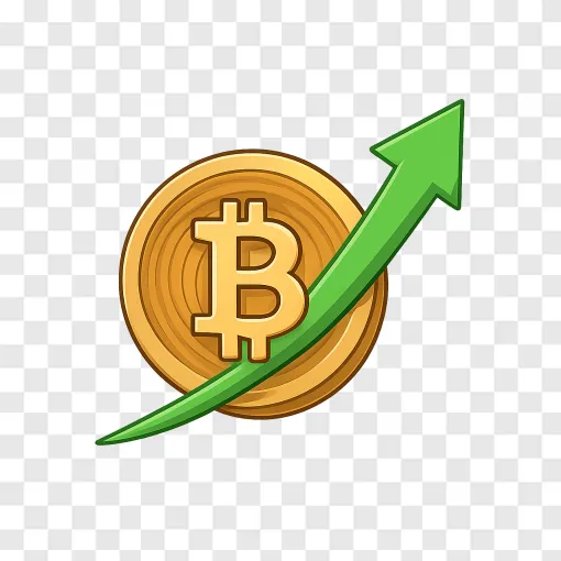 Bitcoin And Stock Market Chart PNG Transparent Image