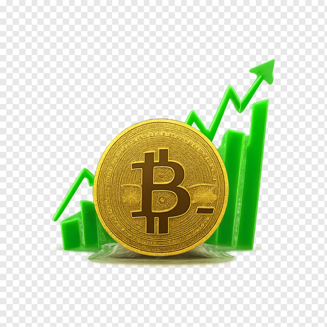 Bitcoin Crypto Logo Transparent PNG