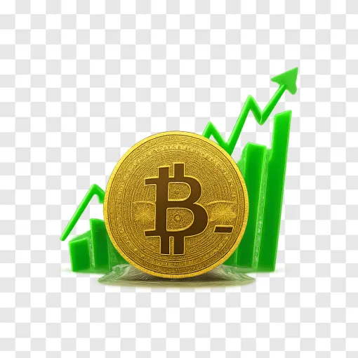 Bitcoin Crypto Logo Transparent PNG