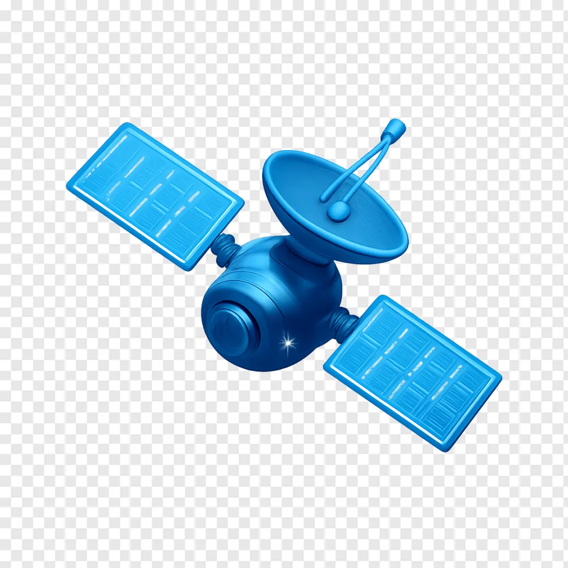 Starlink Satellite PNG Image For Tech Designs