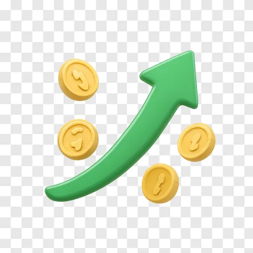 Stock Market Arrow PNG And Financial Icons