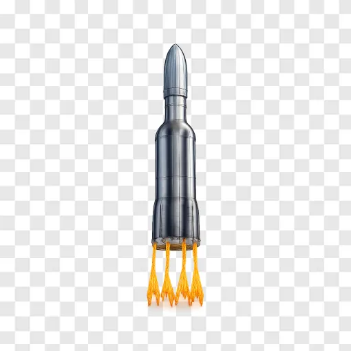 Space Rocket Launch PNG Image For Design Projects