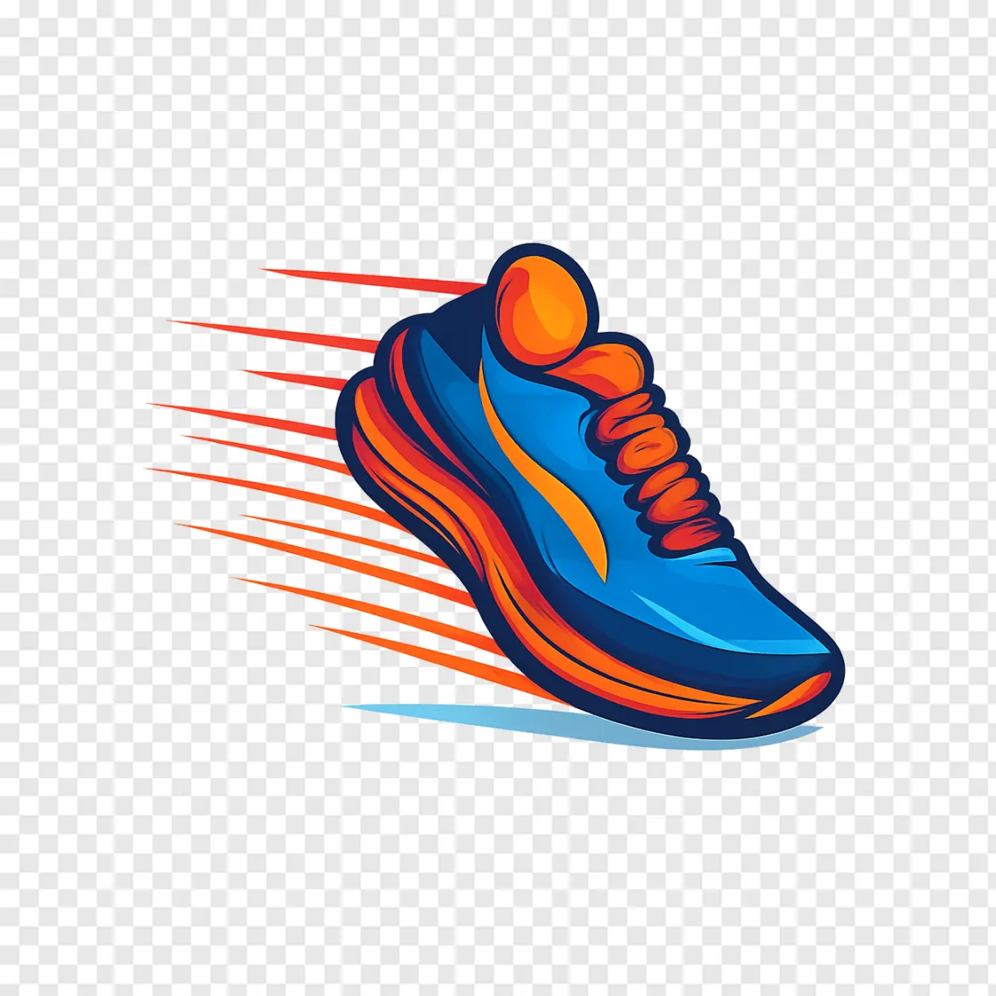 Running Shoe PNG Transparent Background