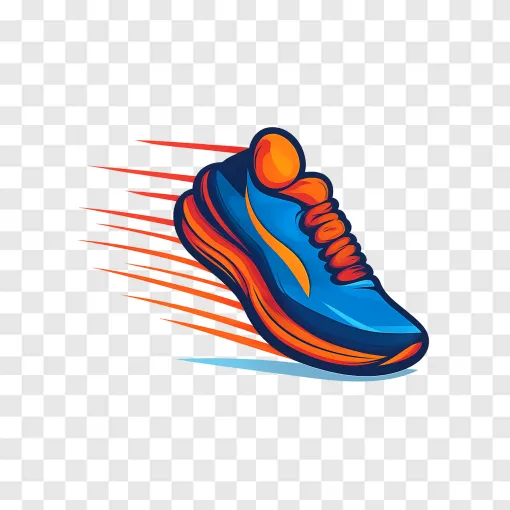 Running Shoe PNG Transparent Background
