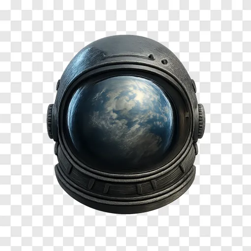 Astronaut Helmet PNG Transparent Background