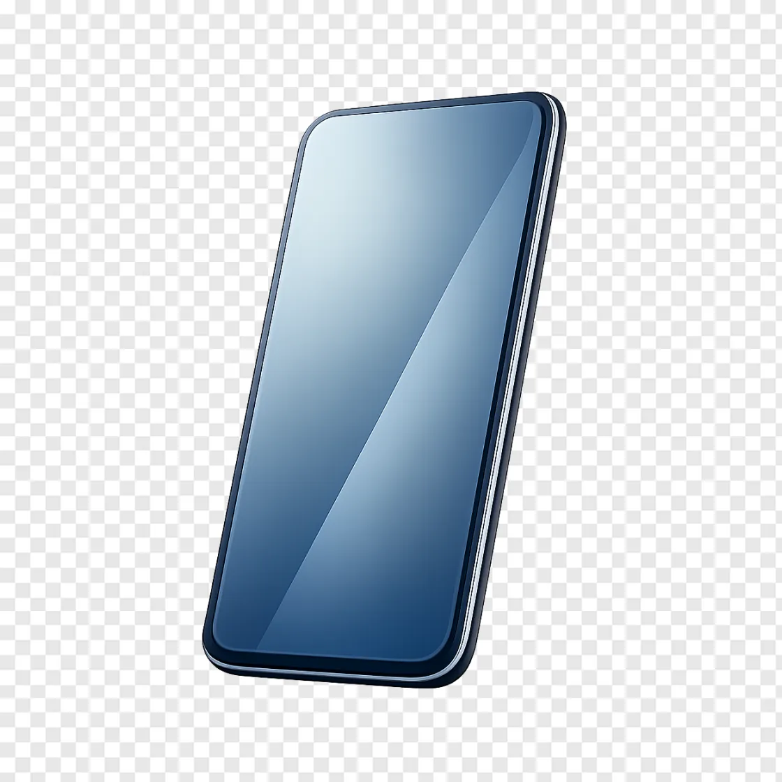 Futuristic Smartphone Mockup PNG