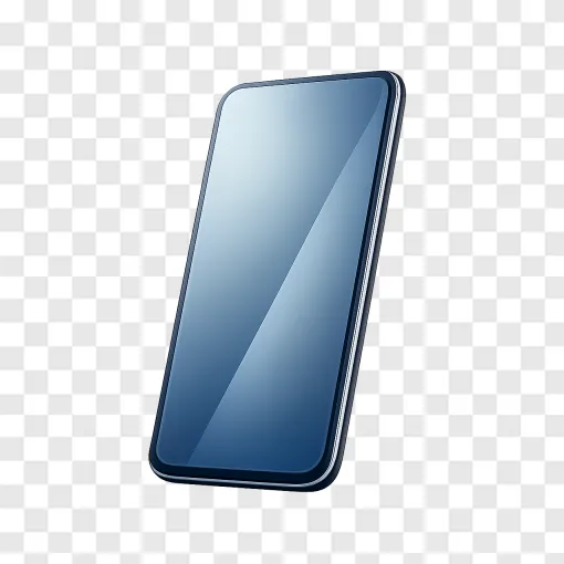 Futuristic Smartphone Mockup PNG