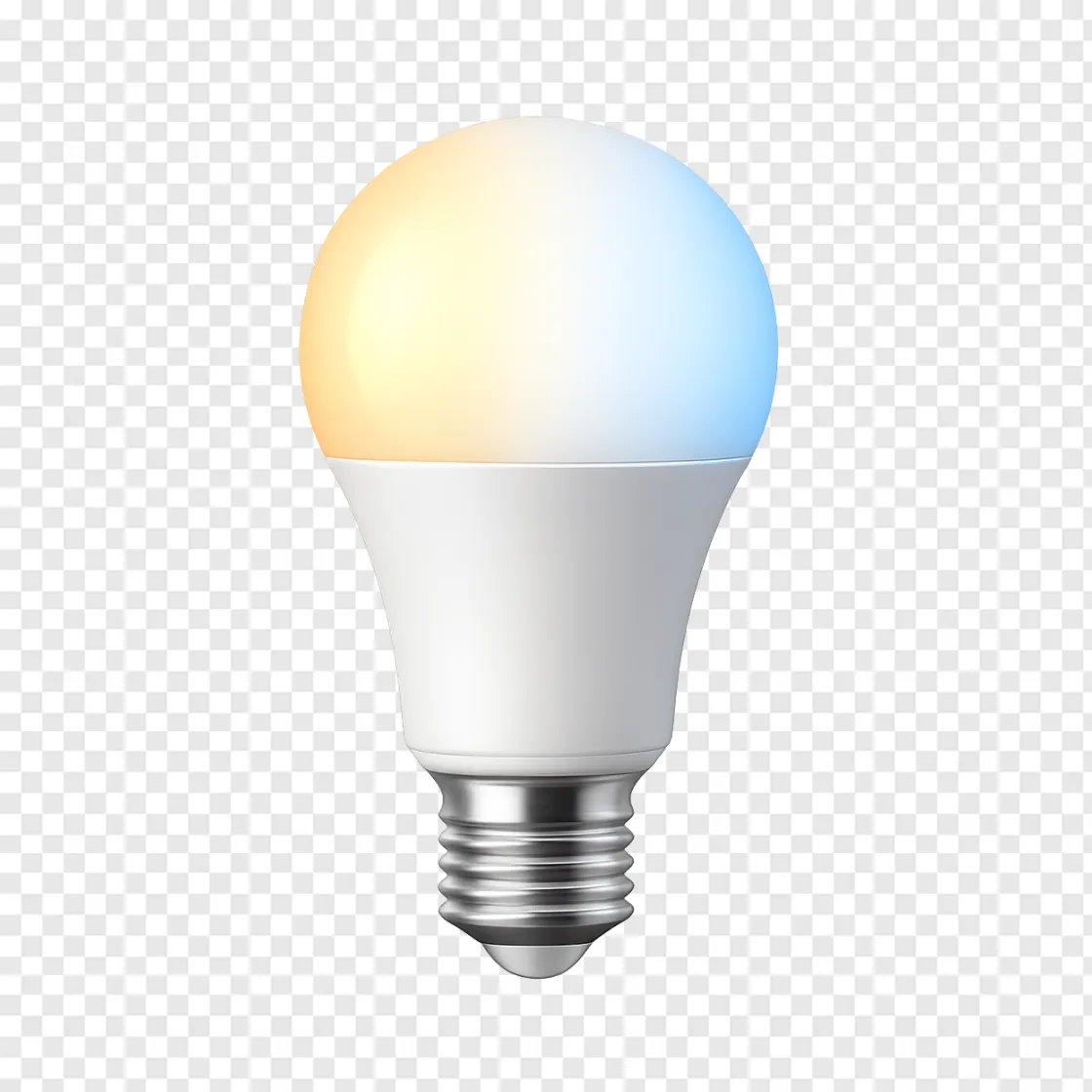 Smart Light Bulb PNG Transparent Image