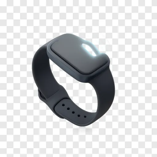 Pixel Watch PNG: Smartwatch Gesture Icon