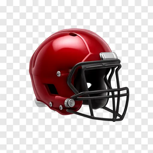 American Football Helmet PNG Transparent Background