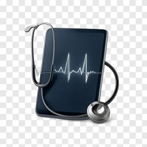 Medical Stethoscope PNG Transparent Background