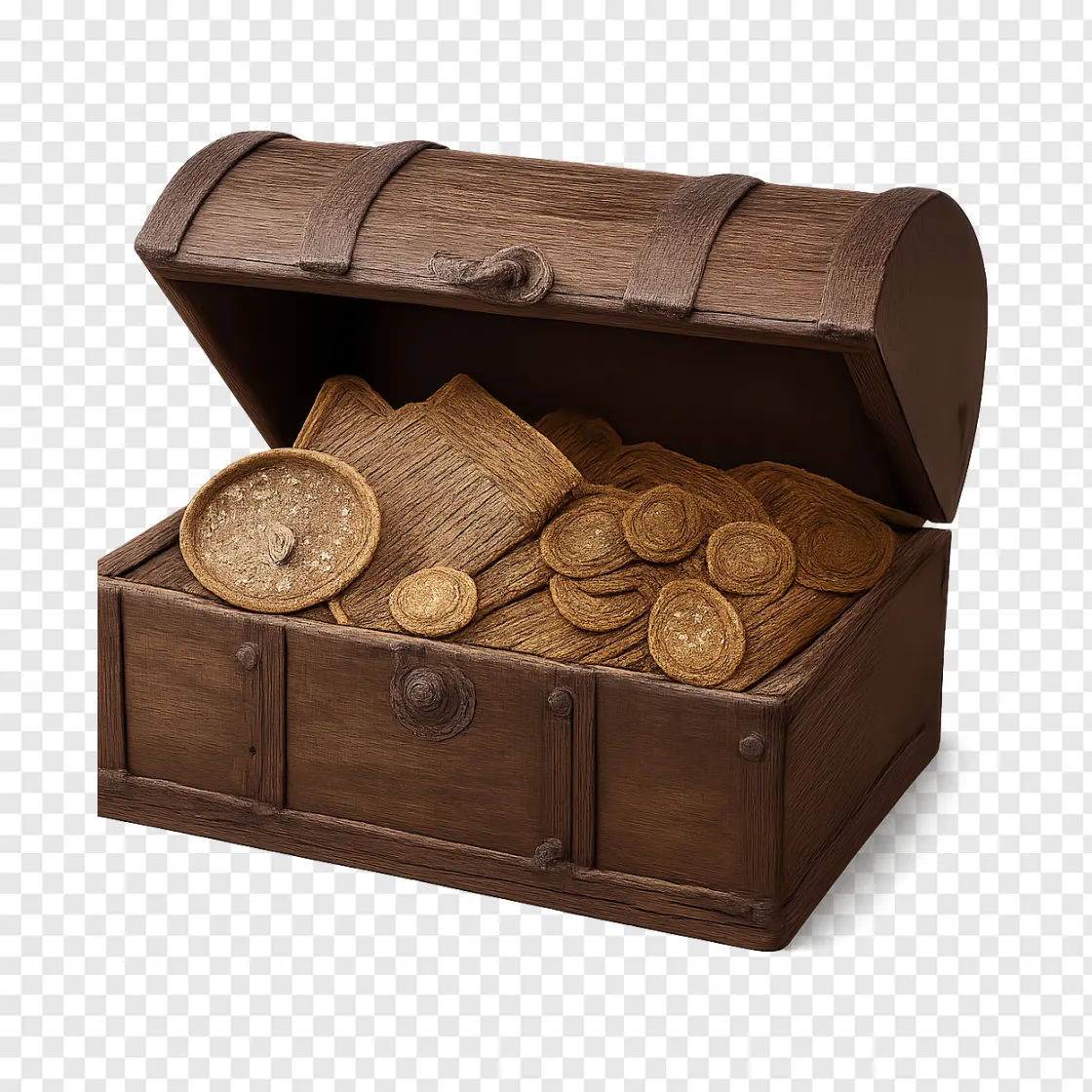 Treasure Chest PNG Asset For Fan Edits