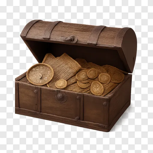 Treasure Chest PNG Asset For Fan Edits