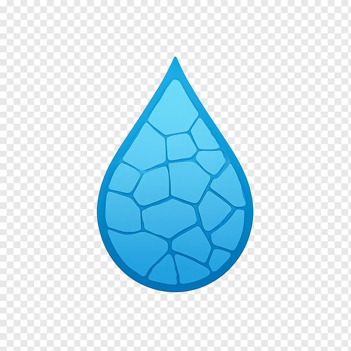 Water Drop Conservation PNG Graphic
