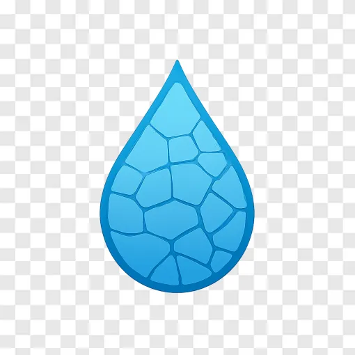 Water Drop Conservation PNG Graphic