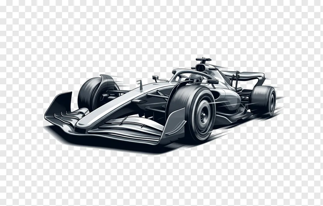 Formula 1 Racing Car PNG Image With Transparent Background