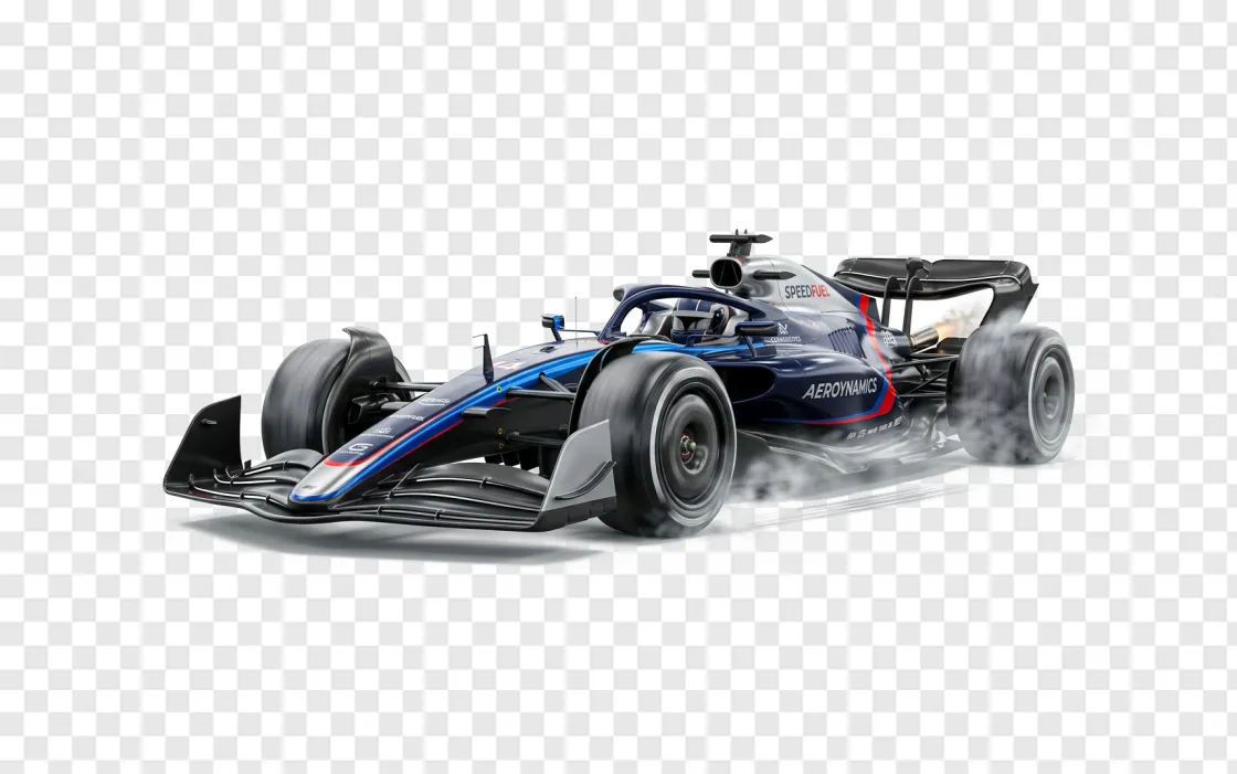 Formula 1 Racing Car PNG Transparent Image