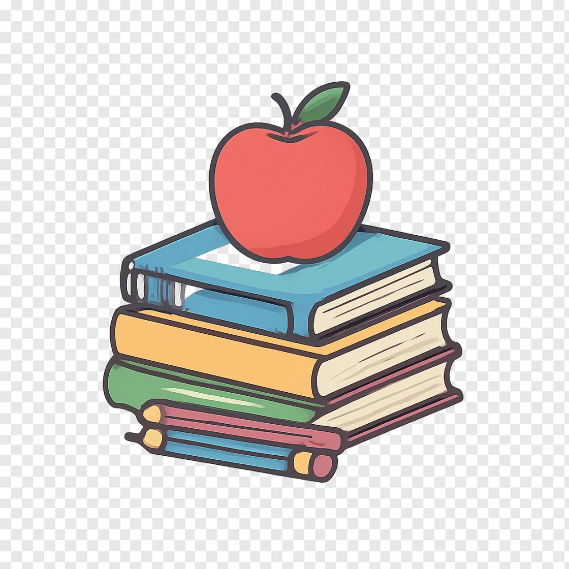 Back To School Supplies PNG Transparent Image
