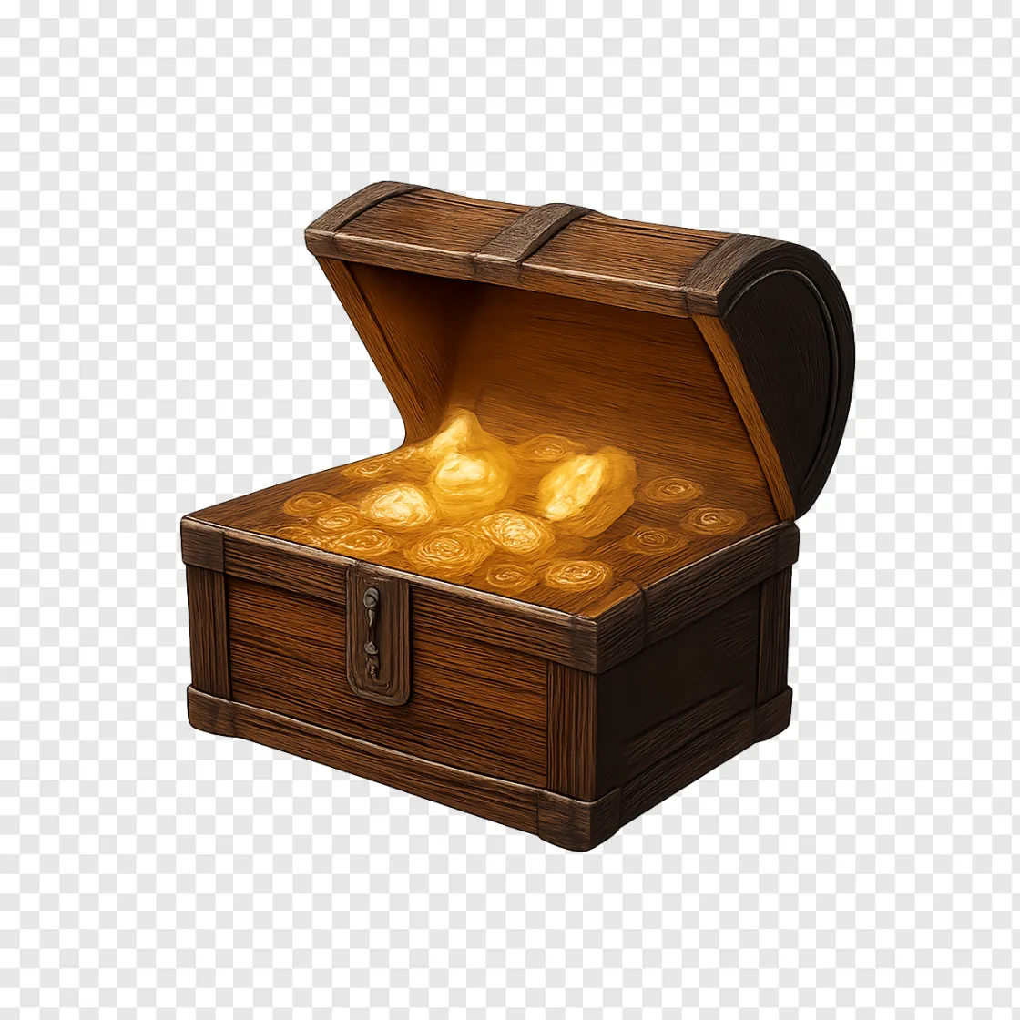 Treasure Chest PNG Image For Adventure Themes