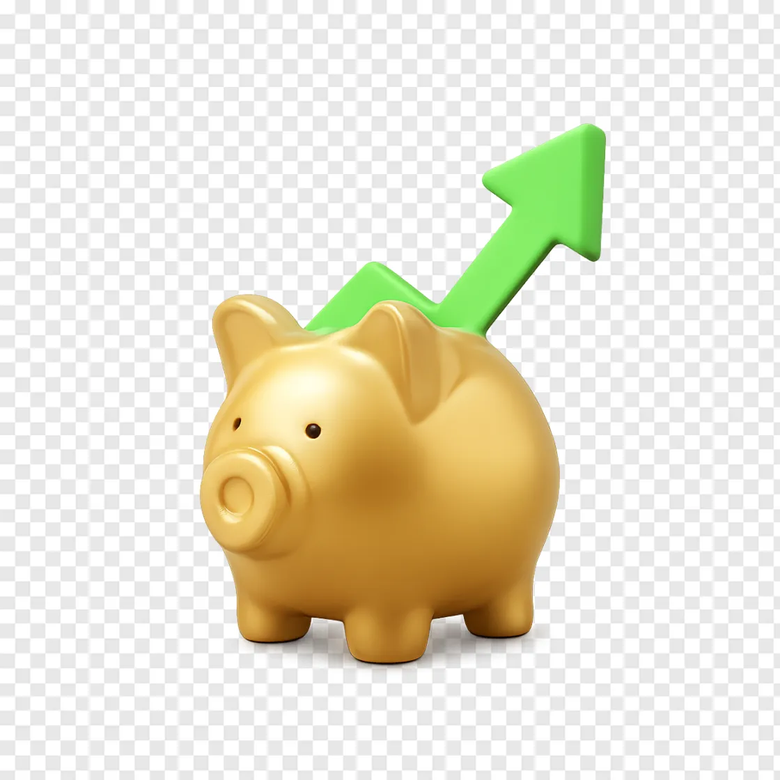 Financial Growth And Economy PNG Transparent Image