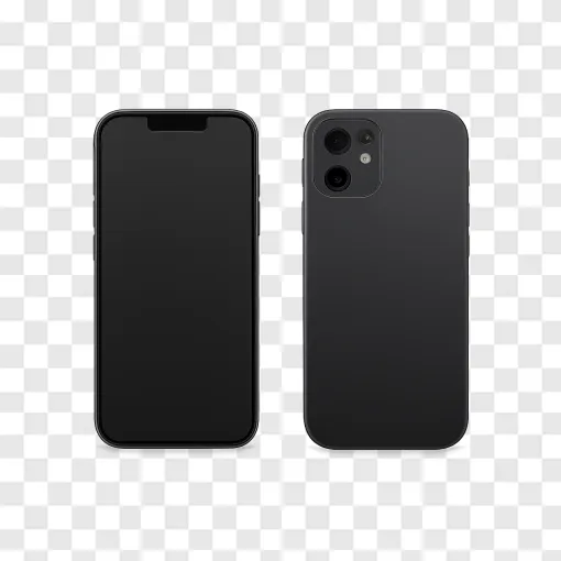 Modern Smartphone Mockup Transparent PNG