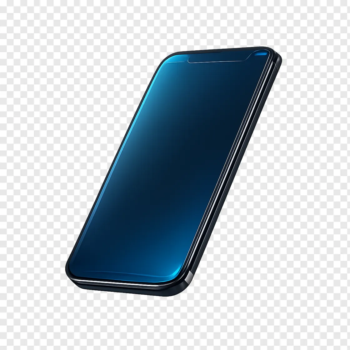 Futuristic Smartphone PNG Image For Tech Designs