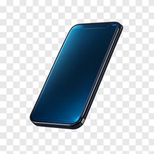 Futuristic Smartphone PNG Image For Tech Designs