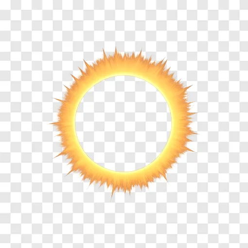 Solar Eclipse PNG Image For Design Projects