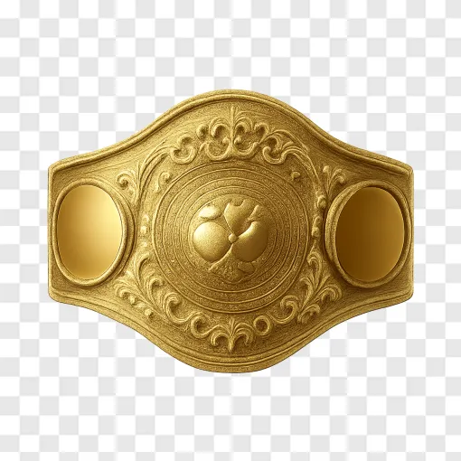 Championship Boxing Belt PNG Transparent Image