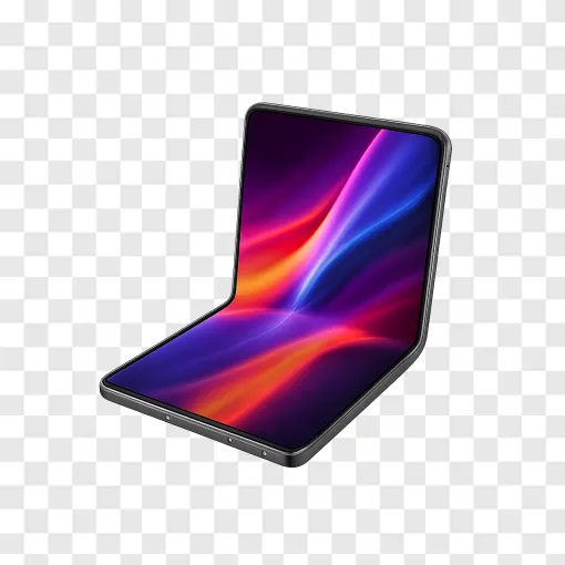 Foldable Phone PNG Transparent Image