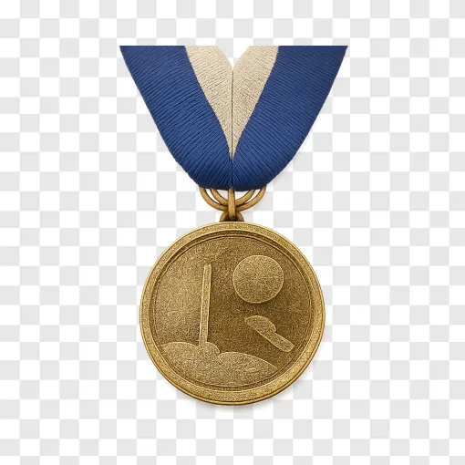 Artemis Space Medal PNG Transparent Image