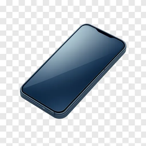 Futuristic Smartphone PNG Image