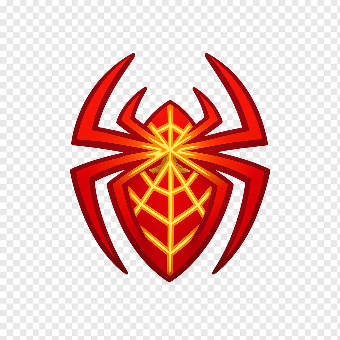 Spider-Man Logo PNG Transparent Background