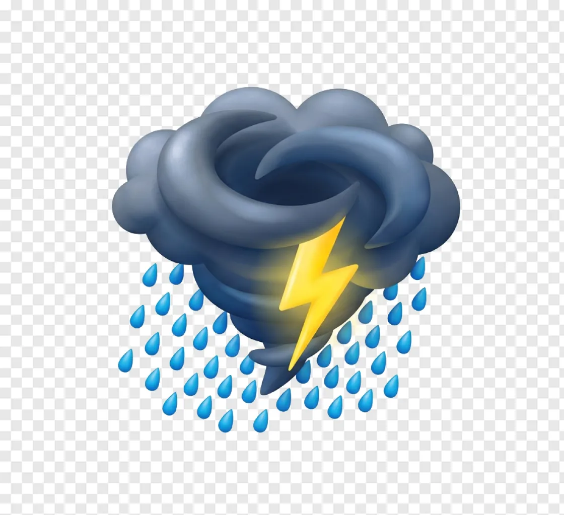 Tropical Storm Weather Icon PNG