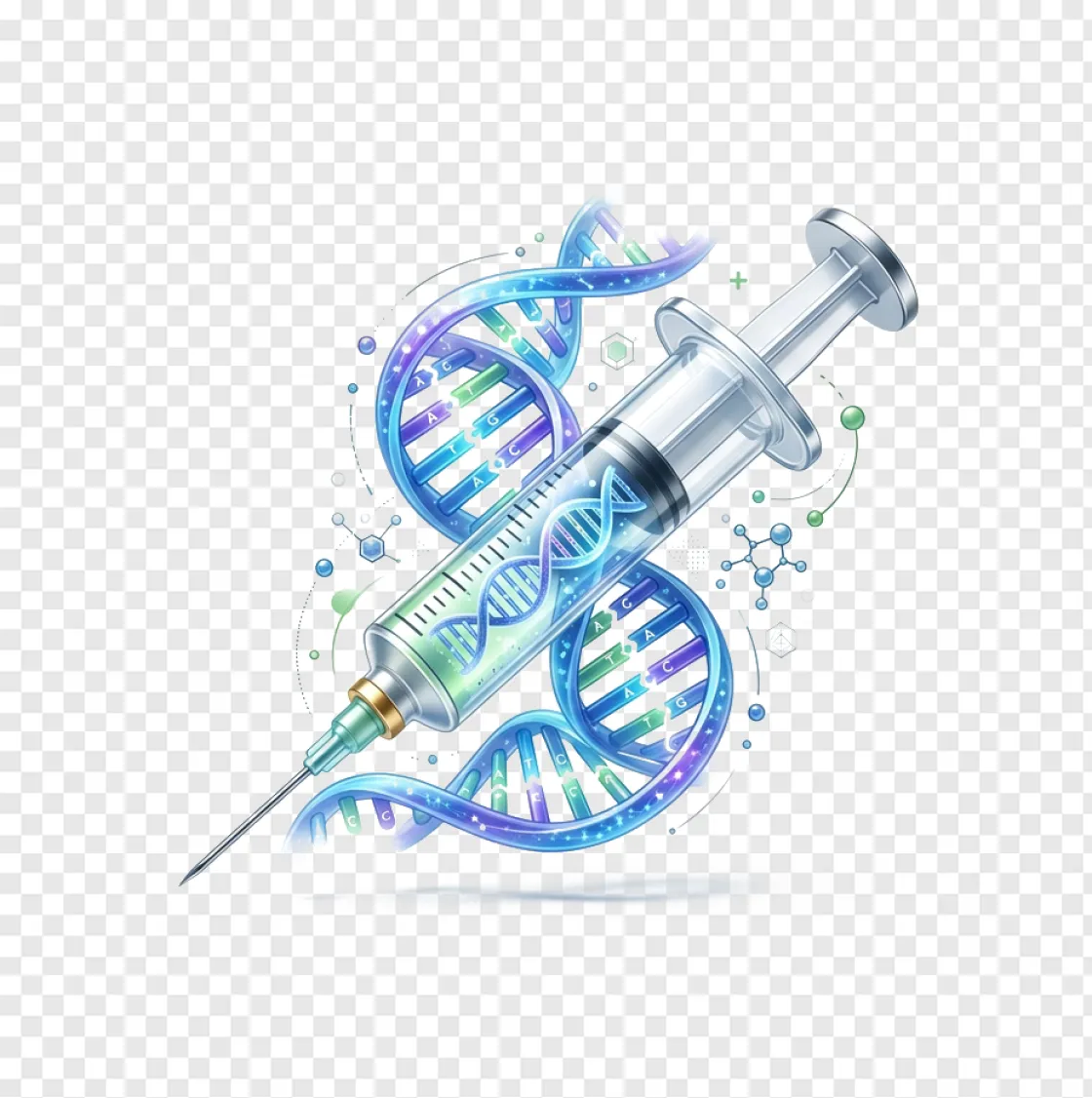 DNA Vaccine And Medical Science PNG Transparent Image