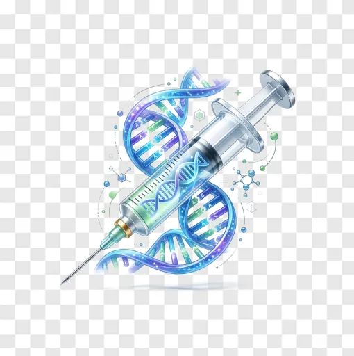 DNA Vaccine And Medical Science PNG Transparent Image