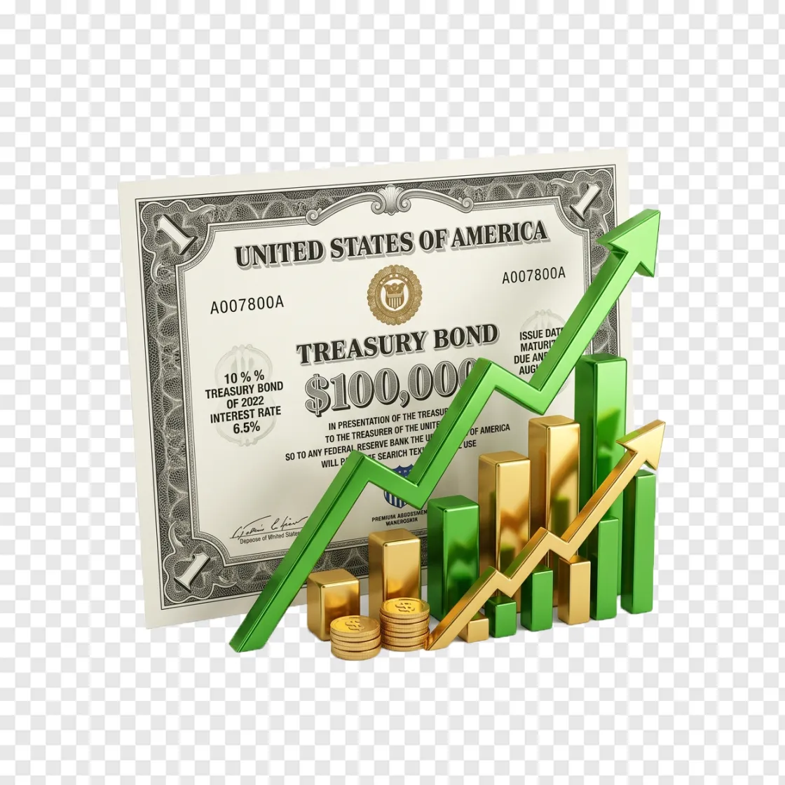 US Treasury Bond Yield PNG Transparent Image