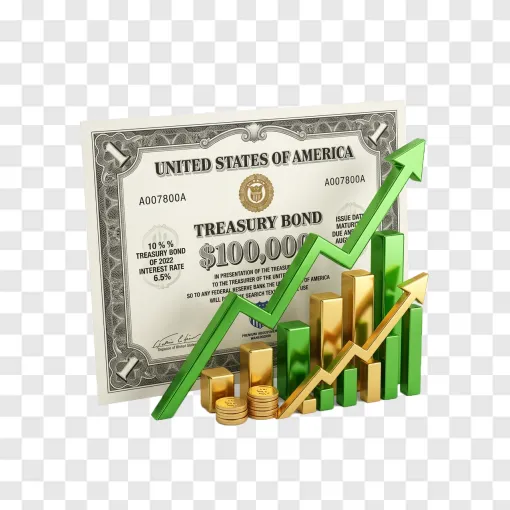 US Treasury Bond Yield PNG Transparent Image
