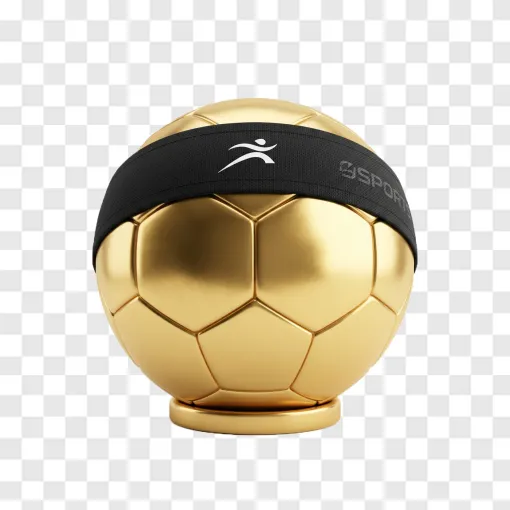 Soccer Ball With Headband PNG