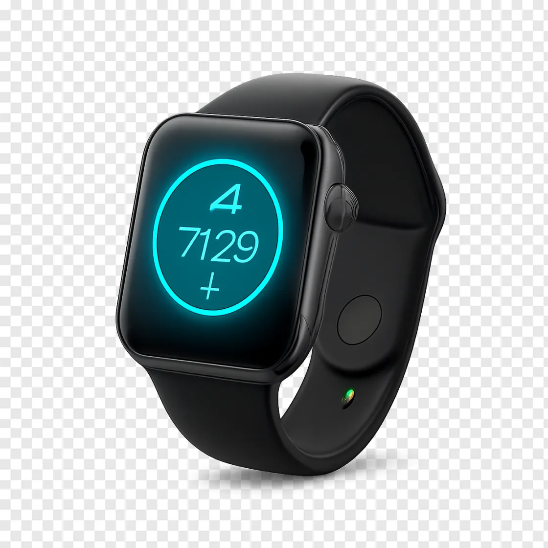 Modern Smartwatch PNG Transparent Background