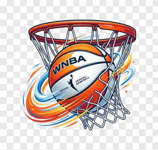 WNBA Basketball Net PNG Free Download