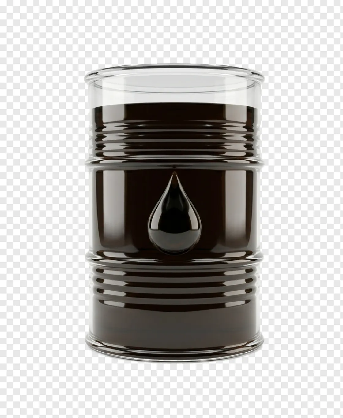Crude Oil Barrel PNG Image For Financial Design