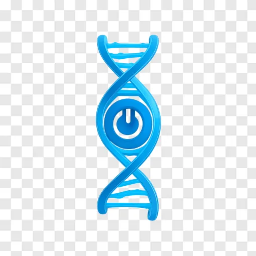 DNA Switch PNG: Genetic Code Graphic For Science Projects