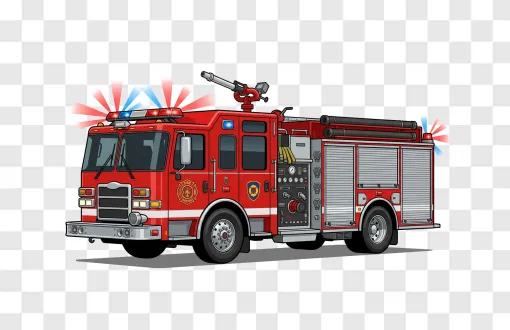 Wildfire Emergency Vector PNG Transparent Background