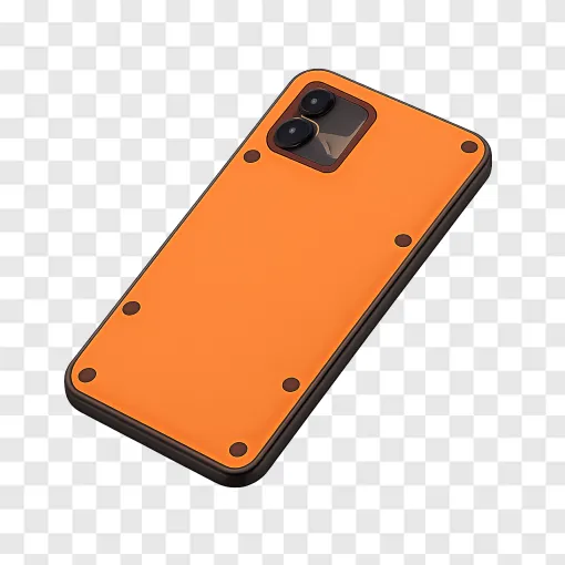 Modern Budget Smartphone PNG Image With Transparent Background