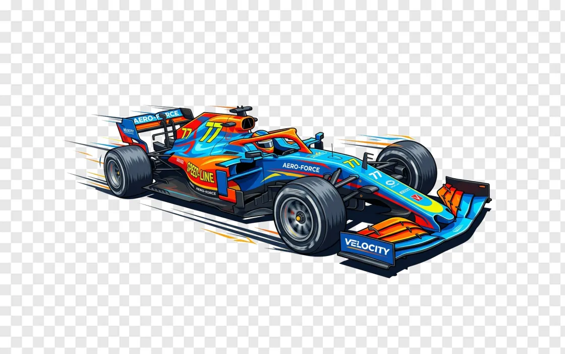 Formula 1 Race Car PNG Image For Sports Graphics