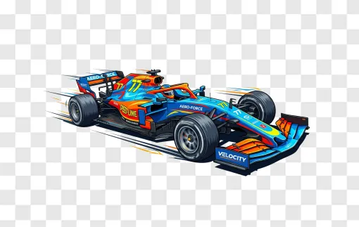 Formula 1 Race Car PNG Image For Sports Graphics
