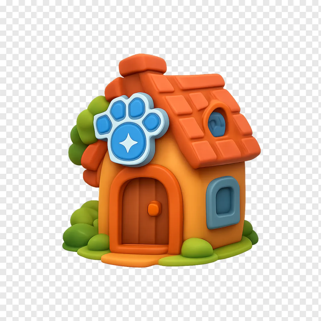 Secret House Gaming Concept PNG