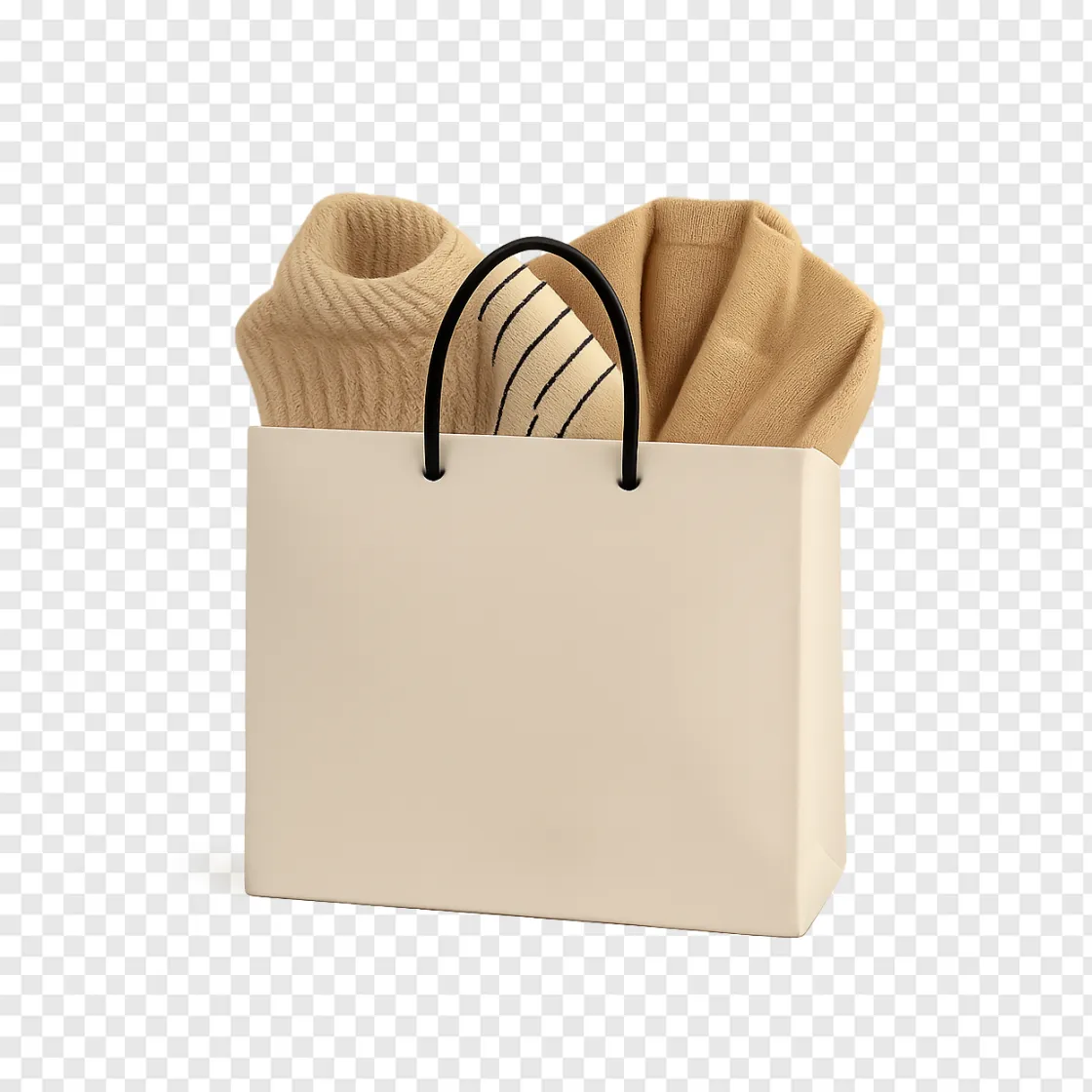 Fashion Shopping Bag PNG Free Download